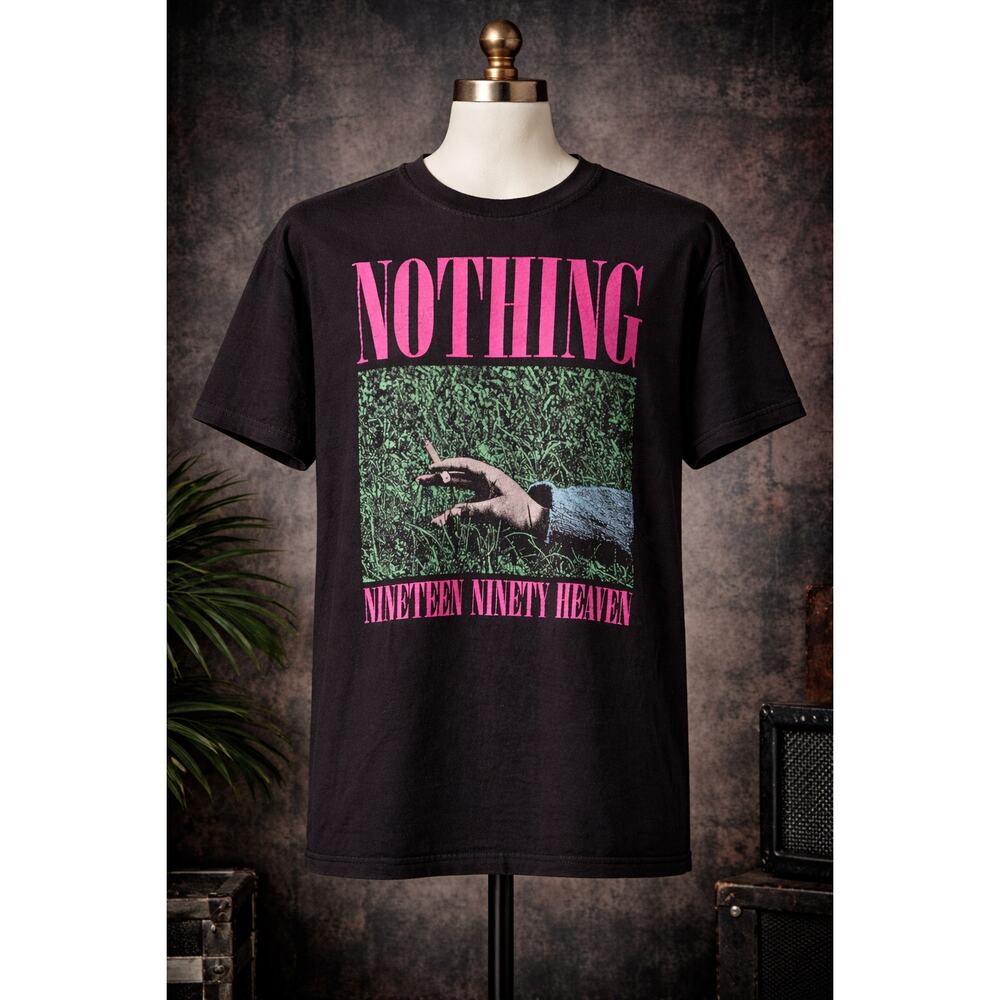 VTG Nothing "Nineteen Ninety Heaven" Graphic Band Tee Shirt
